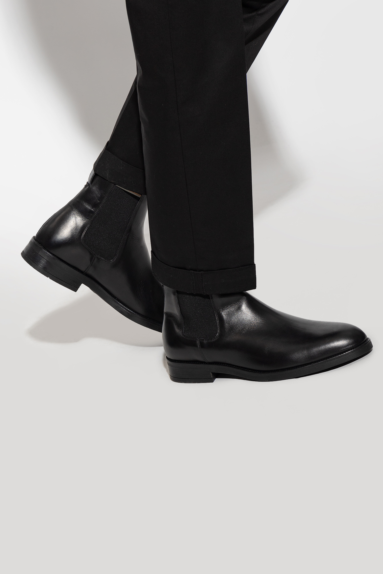 Paul smith black boots sale